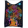 Elephant Mandala Boho Tapestry (Multiple Color Options)