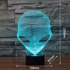 Alien Face Night Light