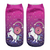 Harajuku Unicorn Ankle Socks - Women