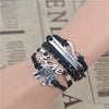 Infinity Elephant Love - multilayer retro bracelet