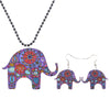 Elephant Pendant and Dangle Earrings (Set)