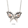 Retro Moth Steampunk Necklace