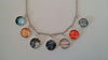 Solar system necklace