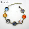 Solar system necklace