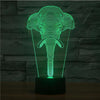 Elephant Led Night Light - Multiple Colors