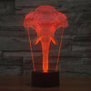 Elephant Led Night Light - Multiple Colors