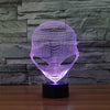 Alien Face Night Light